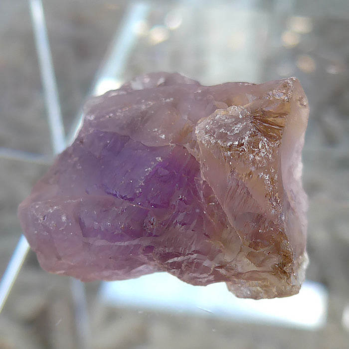 Luminous Rainbow Ametrine Nugget