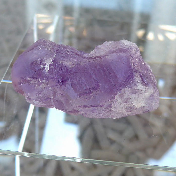 Compact Violet Flame Ametrine Point
