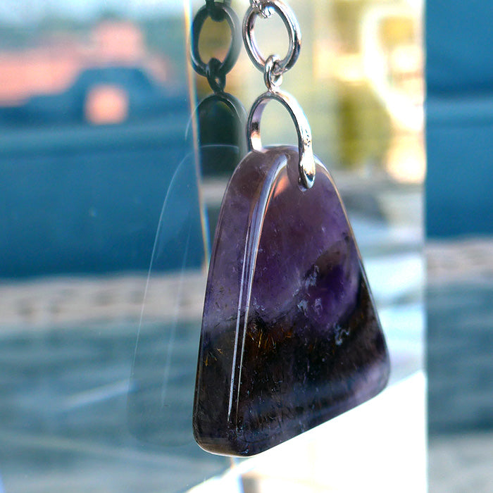 Rutilated Auralite Pendant
