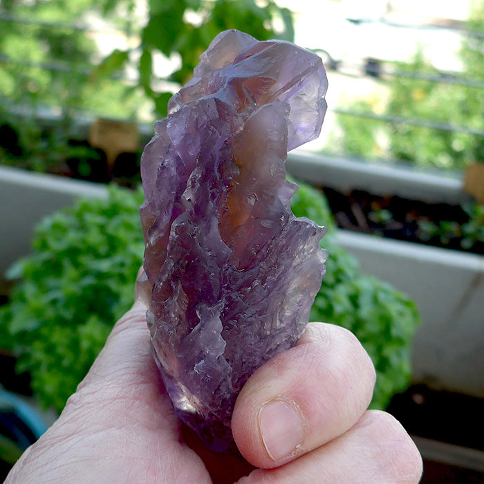 Rainbow Ametrine Wand with Awesome Termination