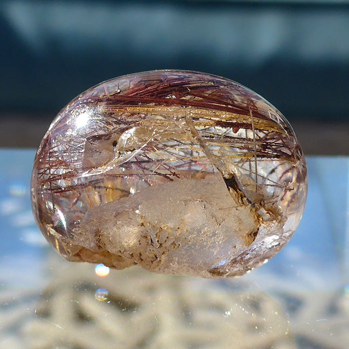 Beautiful Small Red Rutile Lens