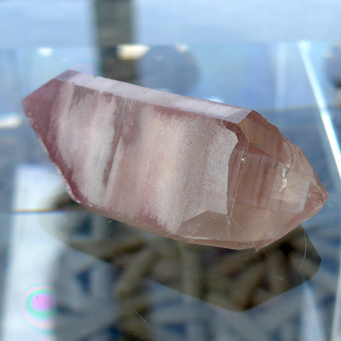Beautiful Mauve Tipped DT Lithium Crystal