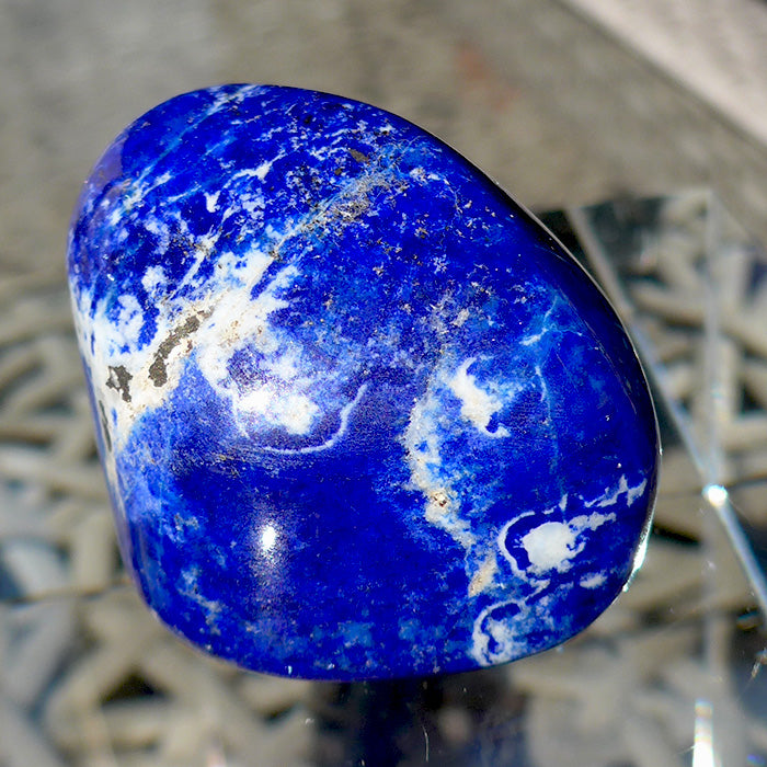 Beautiful Jumbo Polished Lapis Lazuli Standing Stone
