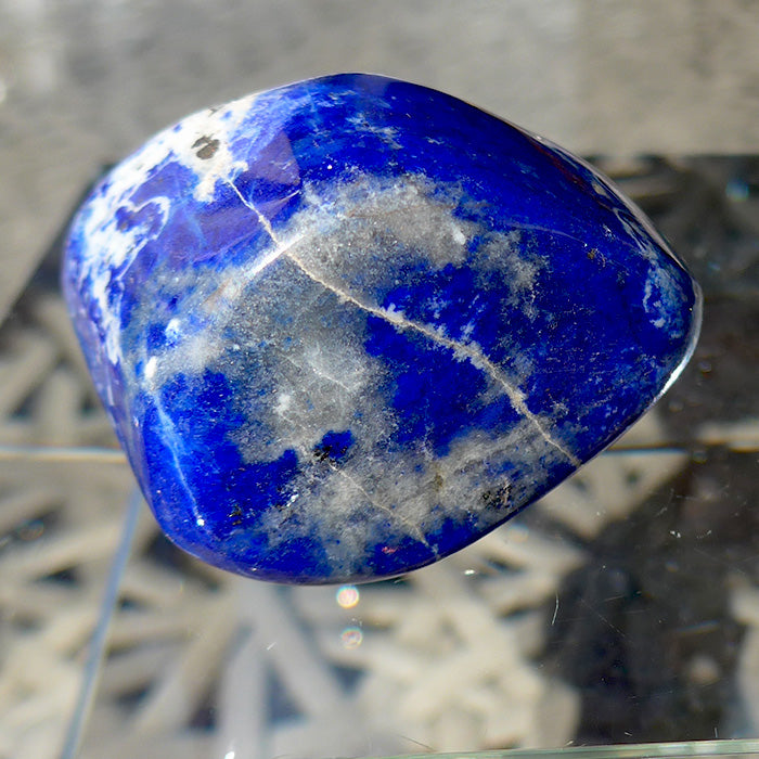 Beautiful Jumbo Polished Lapis Lazuli Standing Stone