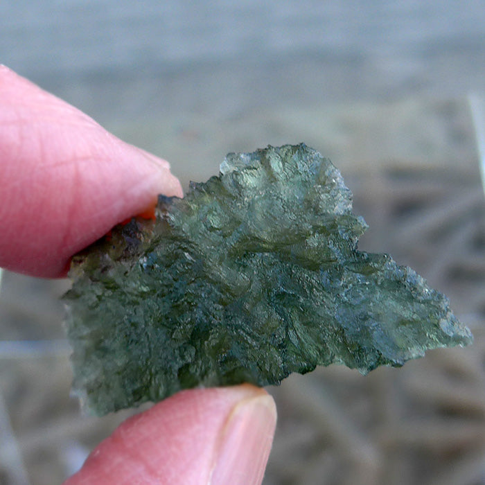 Besednice Standing Moldavite Specimen