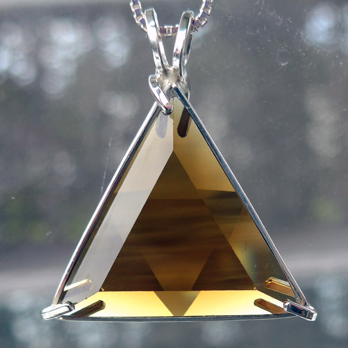 Citrine Star of David Pendant