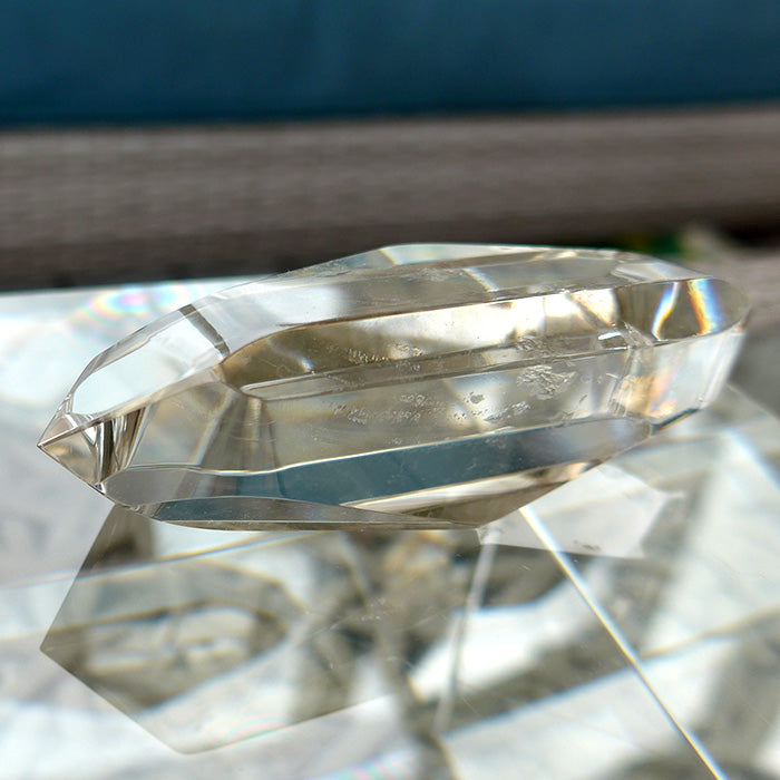 Zambian Citrine Infinite Energy Wand by Kings Amao