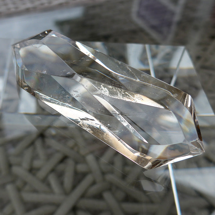 Zambian Citrine Infinite Energy Wand by Kings Amao
