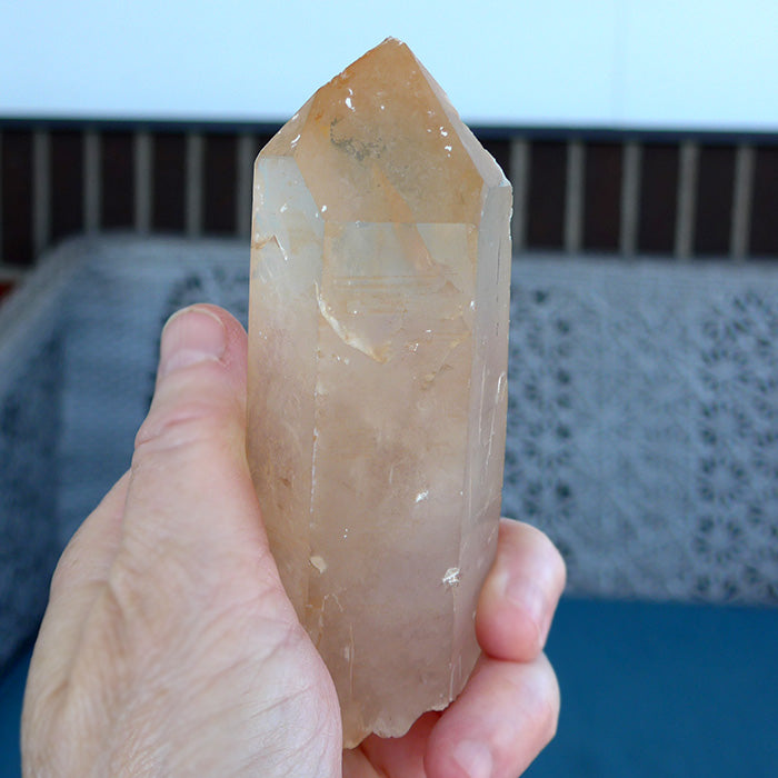 Fat Golden Healer Lemurian Channeling Wand