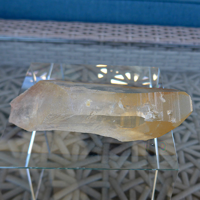 Golden Lemurian Growth Interference Wand