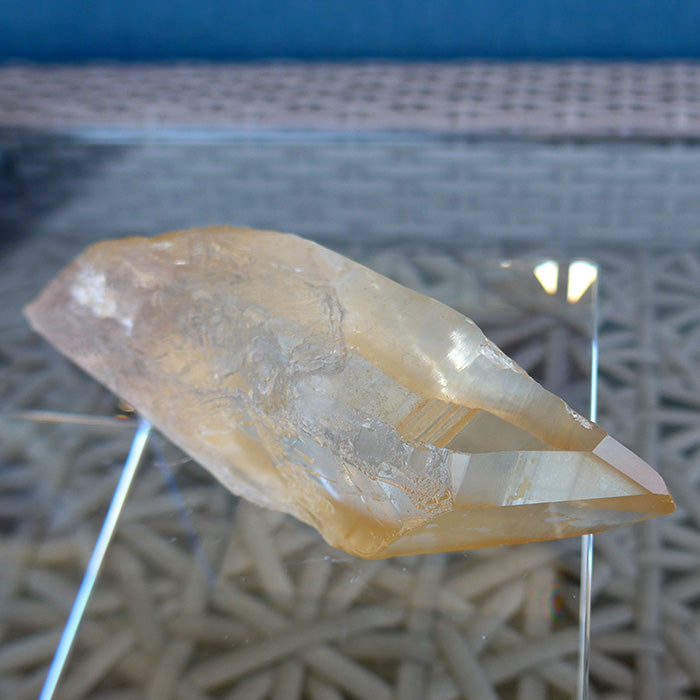 Golden Lemurian Growth Interference Wand