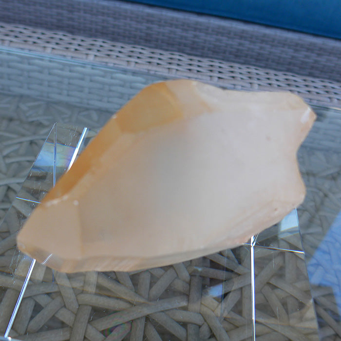 Golden Lemurian Tabular Window Wand