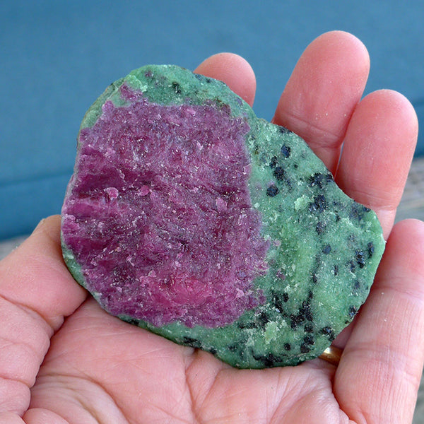 Gorgeous Glittering Ruby in Zoisite Specimen