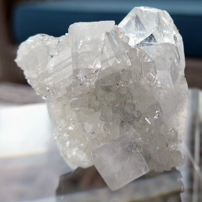 Gorgeous Gemmy Apophyllite Pyramid Cluster