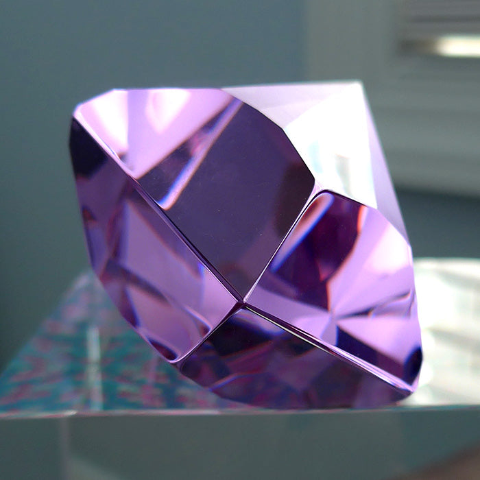 2X PRICE DROP: Gorgeous Trichoic Lavender Quartz Unconditional Love Energy Wand by Kings Amao