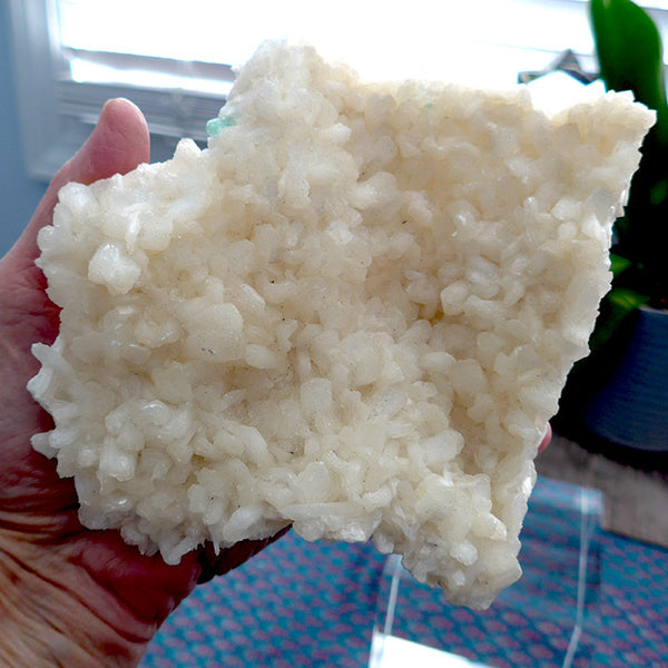 Chatoyant Apophyllite Druzy Cluster