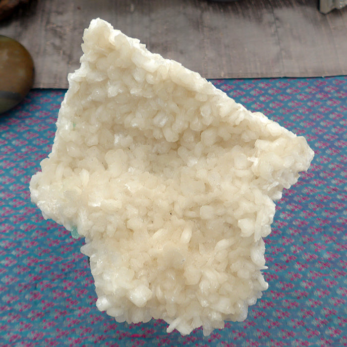 Chatoyant Apophyllite Druzy Cluster