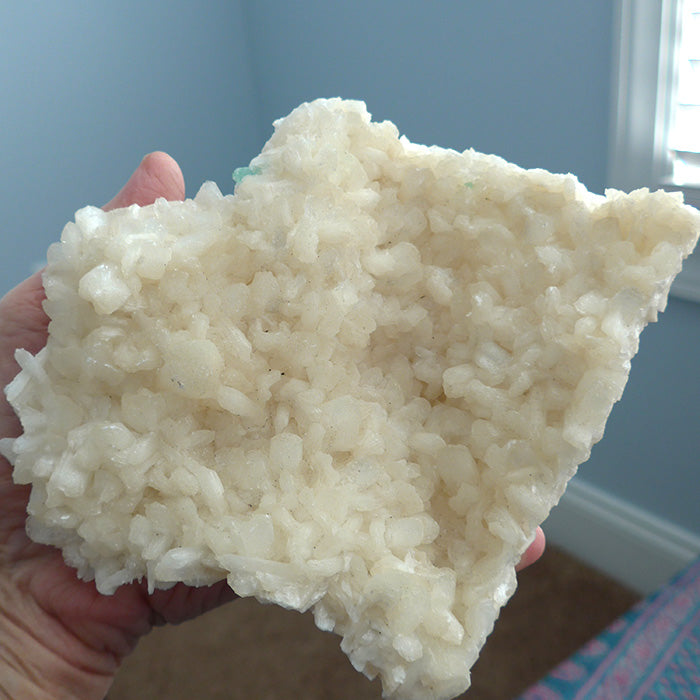 Chatoyant Apophyllite Druzy Cluster