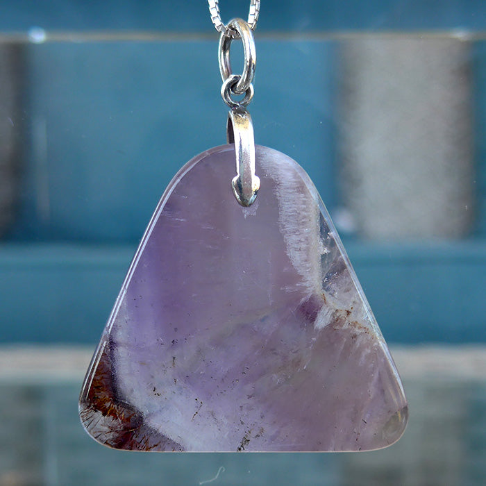 Lovely Violet Flame Auralite Pendant