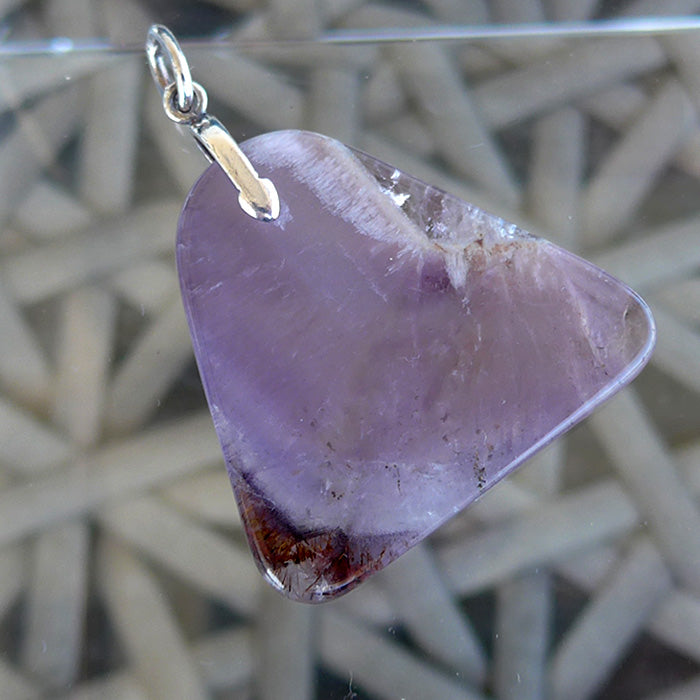 Lovely Violet Flame Auralite Pendant