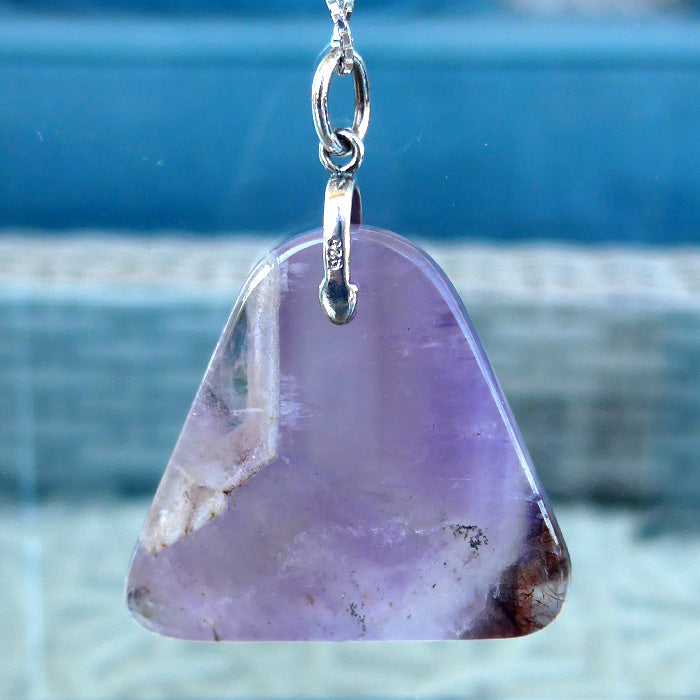 Lovely Violet Flame Auralite Pendant