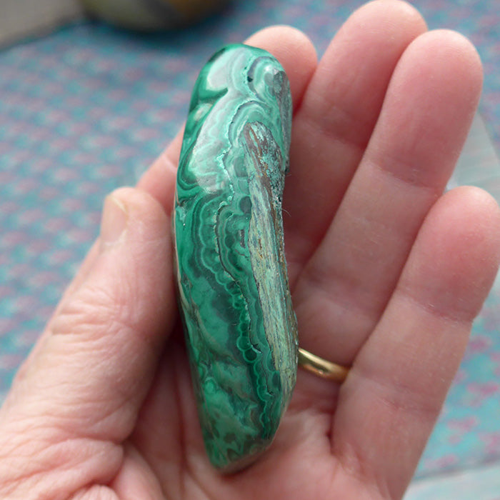Malachite Polished Touchstone