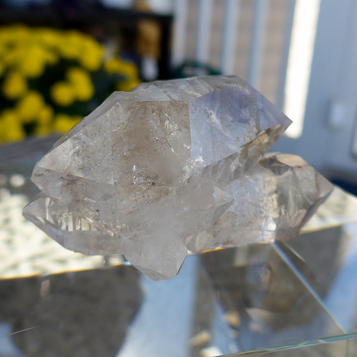 AAA Twin Tibetan Quartz DT with Bridge Crystals
