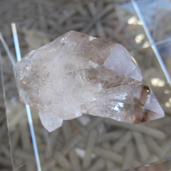 AAA Twin Tibetan Quartz DT with Bridge Crystals
