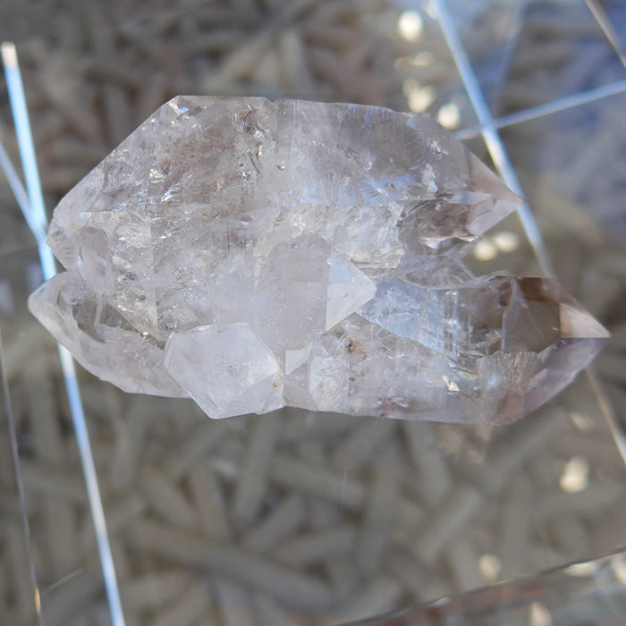 AAA Twin Tibetan Quartz DT with Bridge Crystals