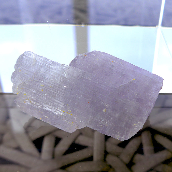 Natural Lavender Kunzite Chatoyant Specimen