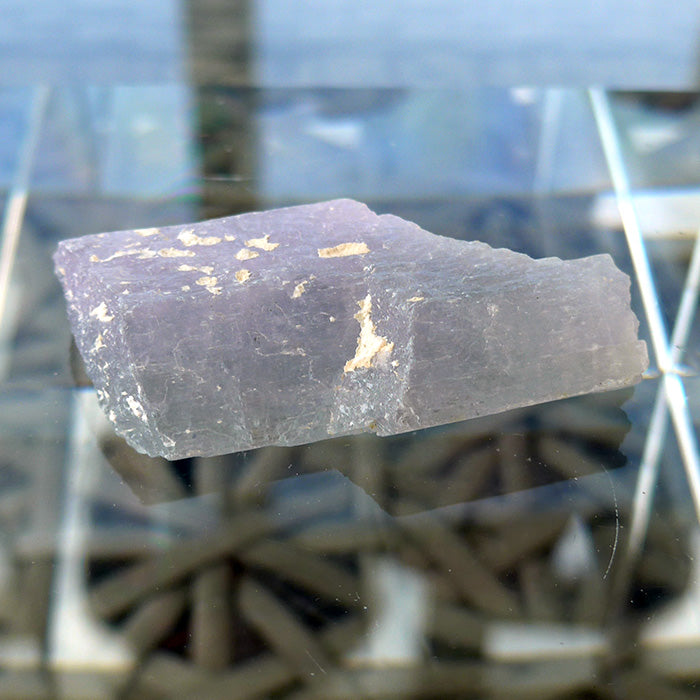 Natural Lavender Kunzite Chatoyant Specimen