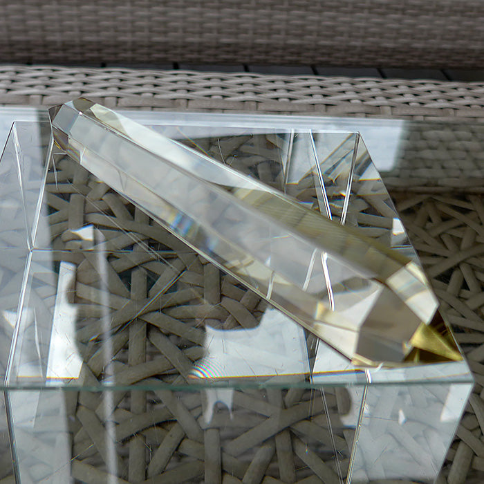 Octagonal Himalayan Citrine Vogel Wand by David Zhuang