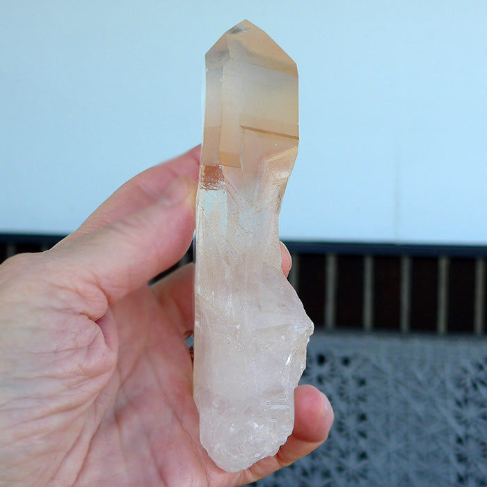 Pale Golden Lemurian Growth Interference Isis Window Wand