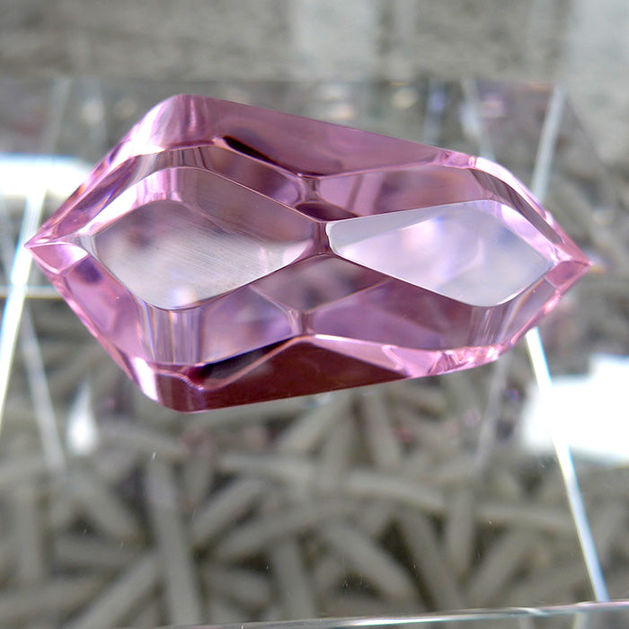 Stunning Small Ruby Rose Infinite Energy Wand by Kings Amao
