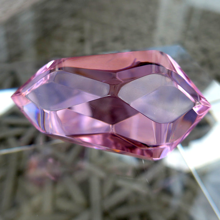 Stunning Small Ruby Rose Infinite Energy Wand by Kings Amao