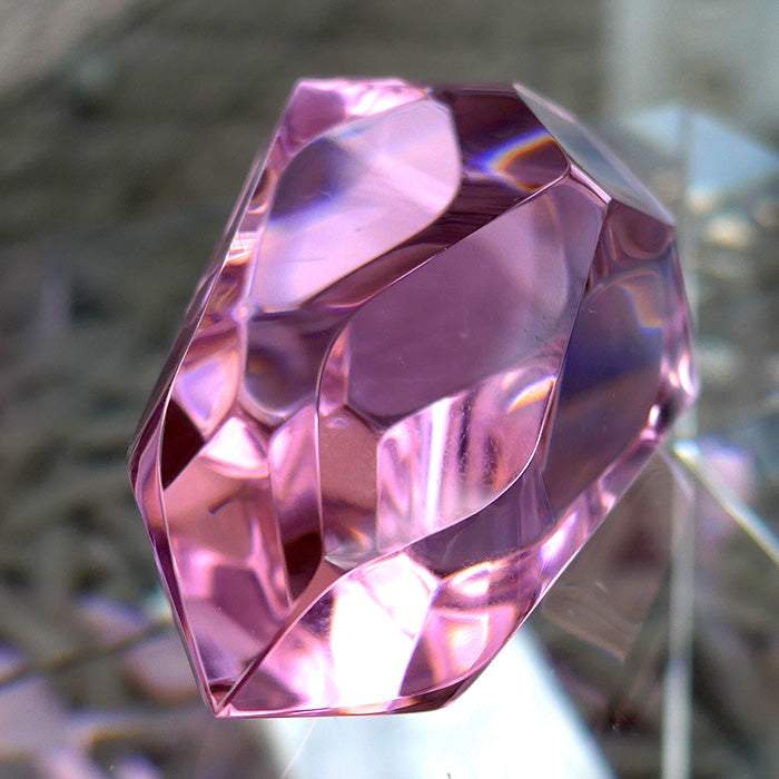 Stunning Small Ruby Rose Infinite Energy Wand by Kings Amao