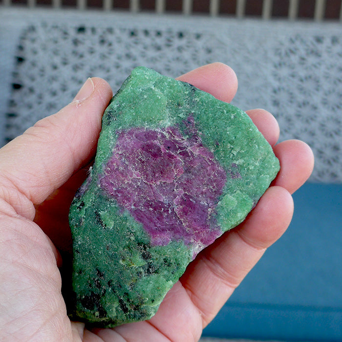 Ruby Zoisite Two Sided Specimen