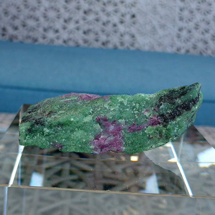 Ruby Zoisite Two Sided Specimen