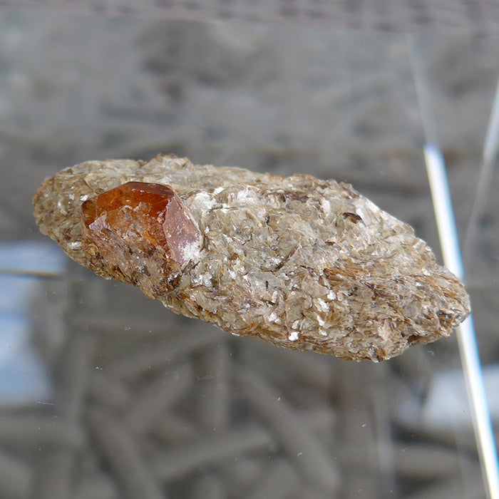 Spessartine Garnet on Slender Matrix