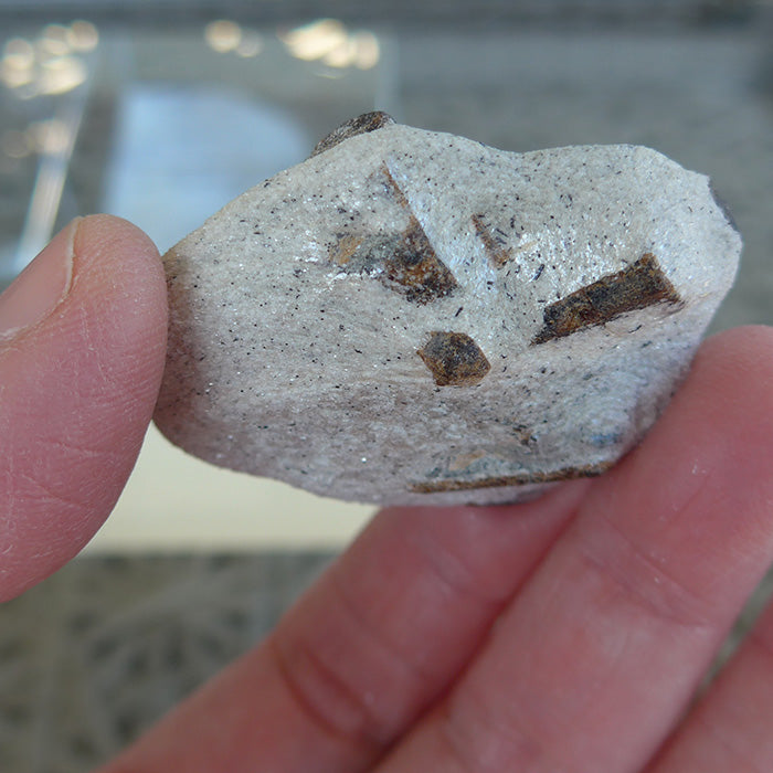 Beautiful Sparkling St. George Staurolite Cross