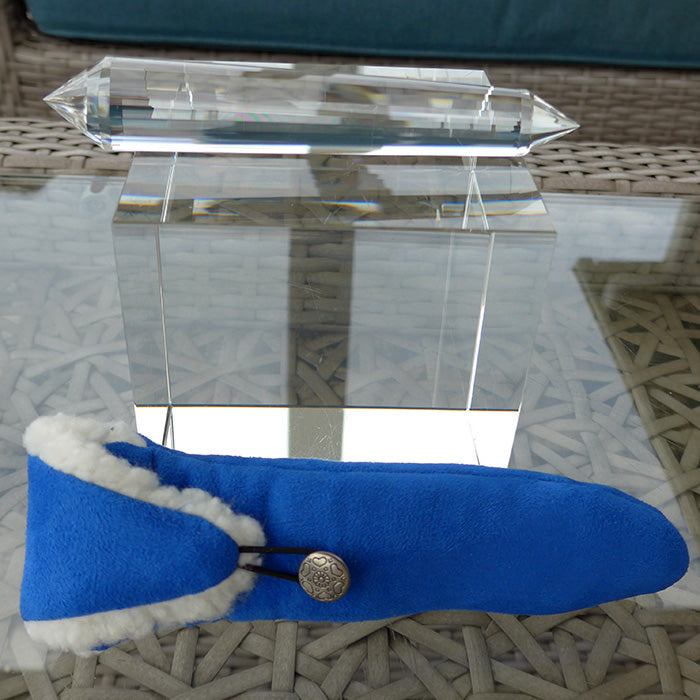 Sweet 24 Facet Himalayan Quartz Vogel Wand by David Zhuang