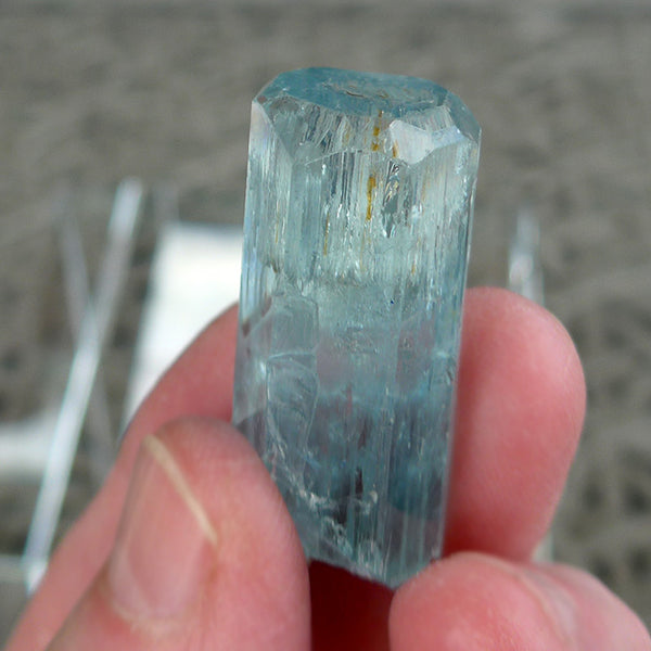 Tanzanian Aquamarine Gemstone Rod