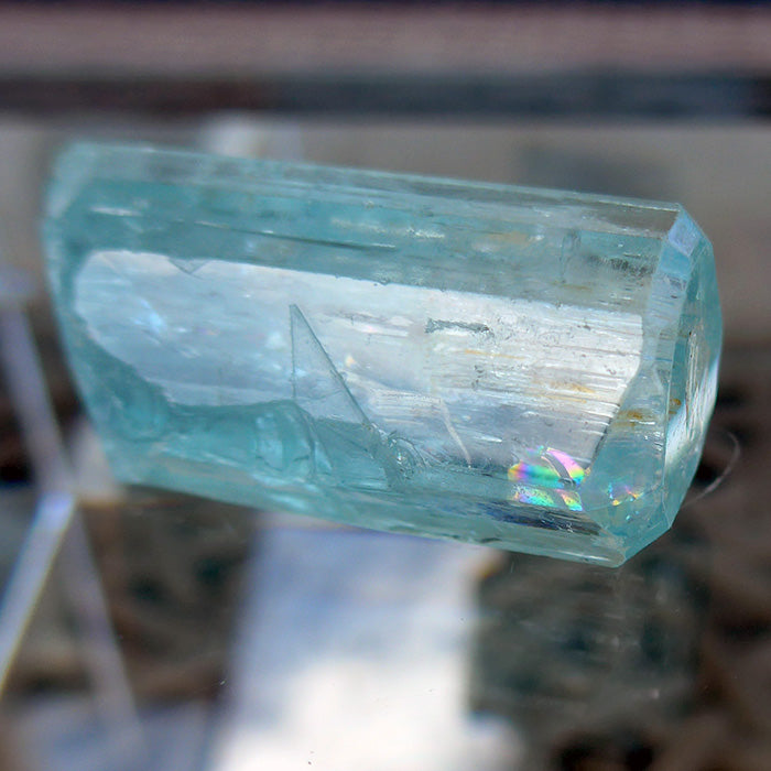 Tanzanian Aquamarine Gemstone Rod