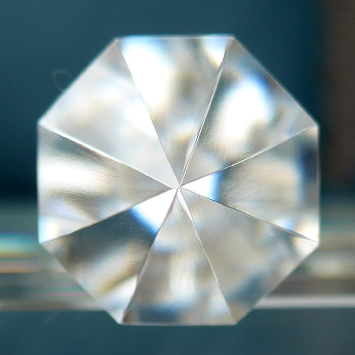 Translucent 8 Facet Himalayan Quartz Vogel Wand by David Zhuang