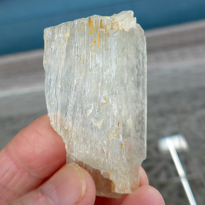 Unpolished Yellow Kunzite Specimen