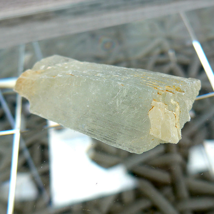 Unpolished Yellow Kunzite Specimen