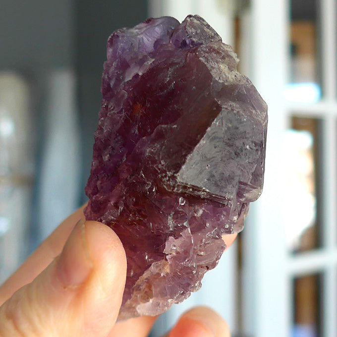 Bolivian Striped Rainbow Ametrine Nugget