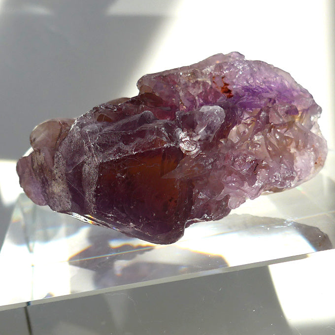 Bolivian Striped Rainbow Ametrine Nugget