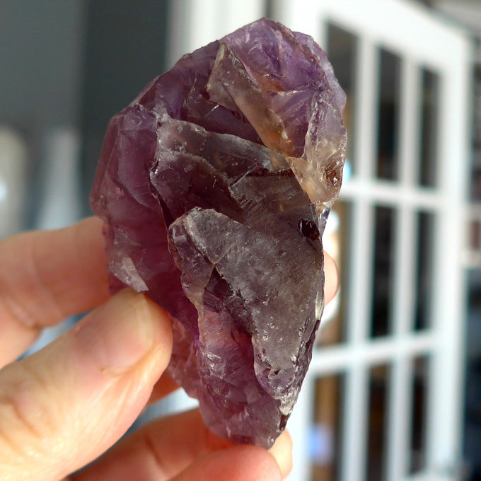 Bolivian Striped Rainbow Ametrine Nugget