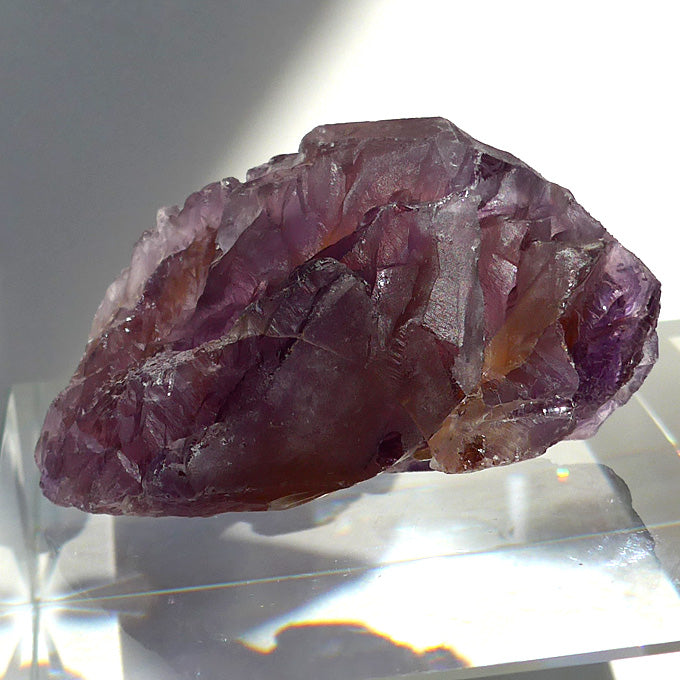 Bolivian Striped Rainbow Ametrine Nugget